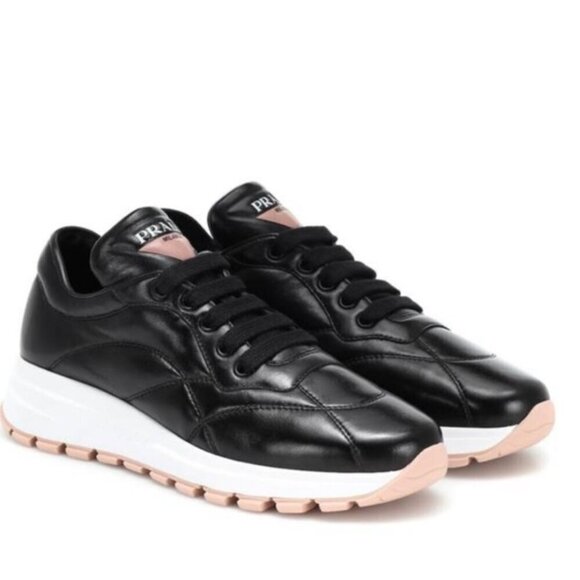 Prada Nappa Leather PRAX-01 Sneakers Sz 7.5 - Picture 2 of 15